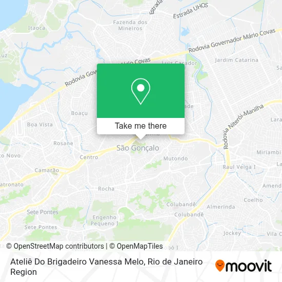 Ateliê Do Brigadeiro Vanessa Melo map