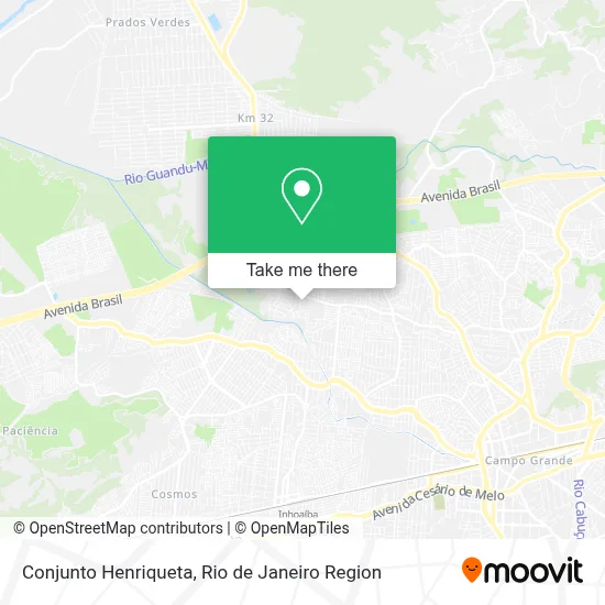 Conjunto Henriqueta map
