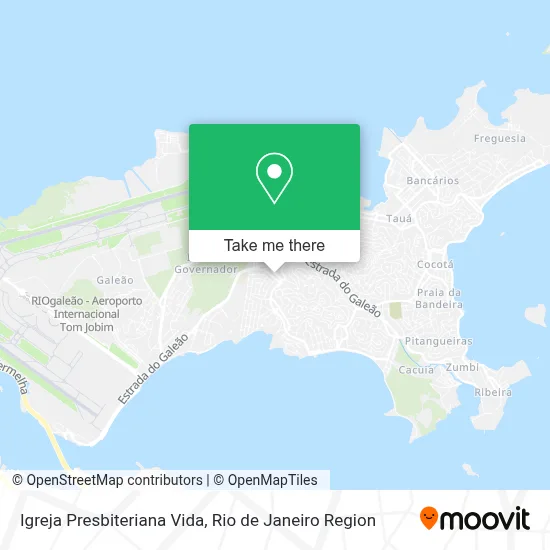 Igreja Presbiteriana Vida map