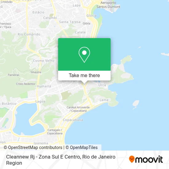 Cleannew Rj - Zona Sul E Centro map
