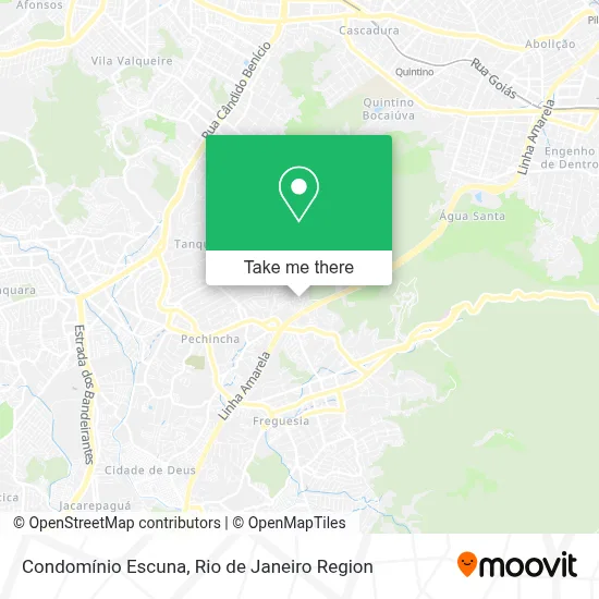 Condomínio Escuna map