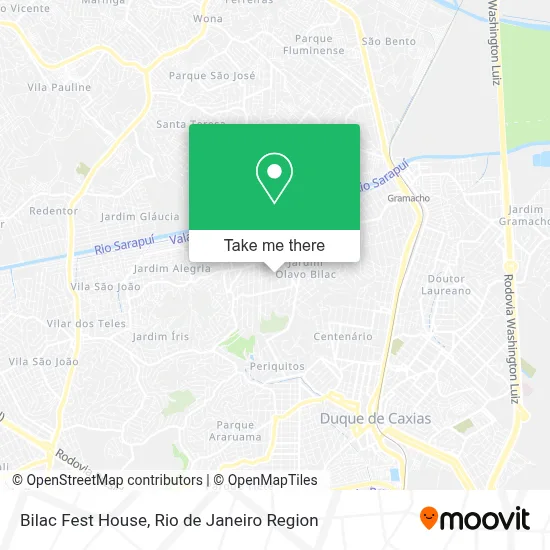 Bilac Fest House map