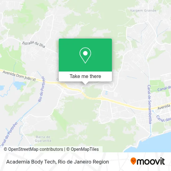 Academia Body Tech map