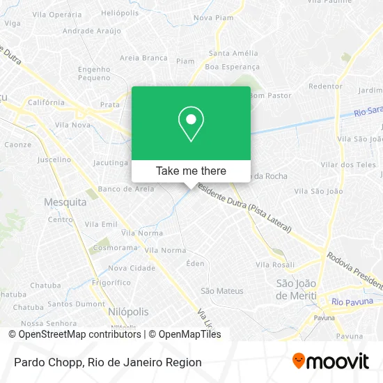Pardo Chopp map