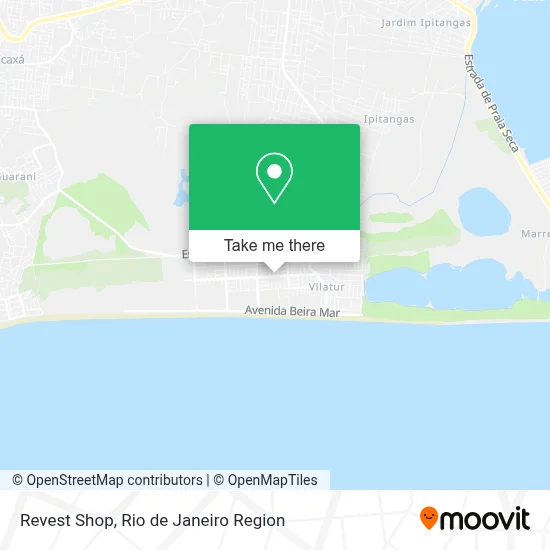 Revest Shop map