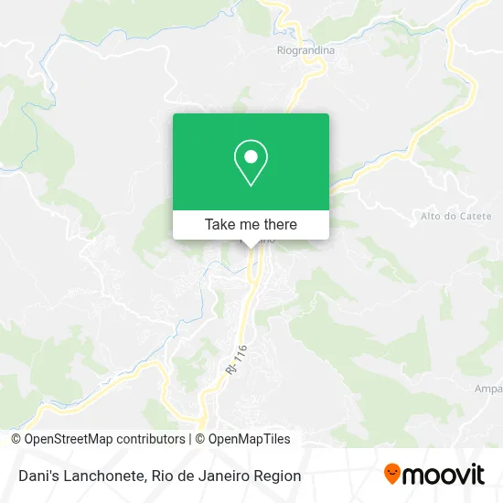 Dani's Lanchonete map