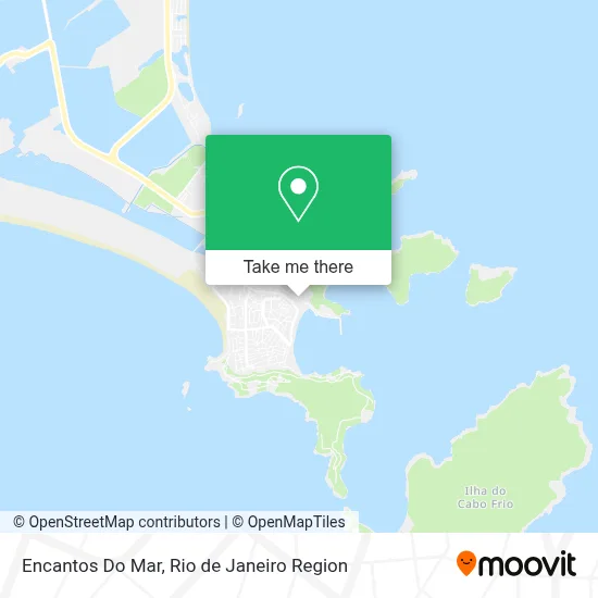 Encantos Do Mar map