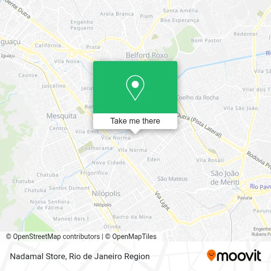 Nadamal Store map