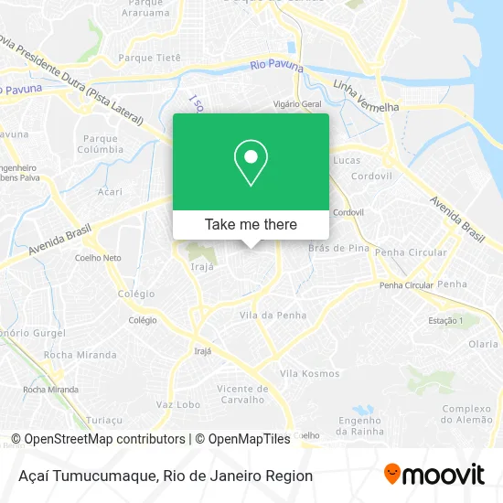 Açaí Tumucumaque map