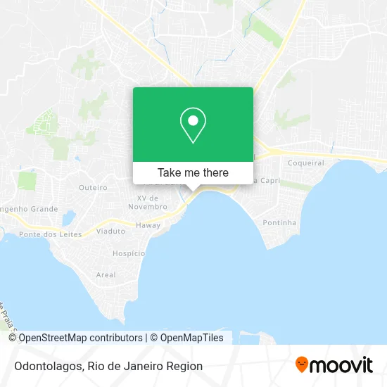 Odontolagos map