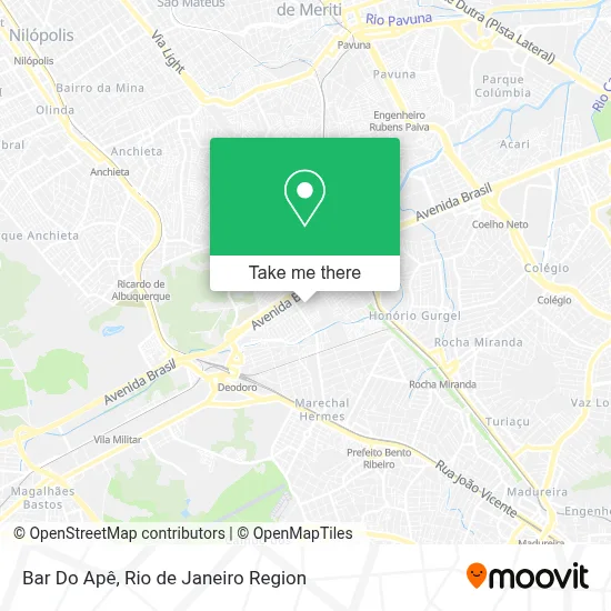Bar Do Apê map