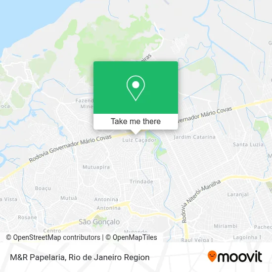 M&R Papelaria map