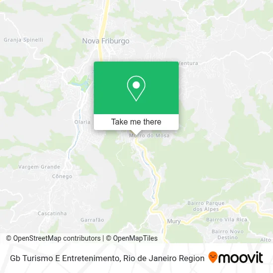 Gb Turismo E Entretenimento map