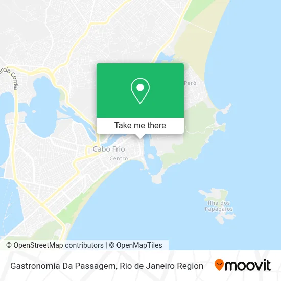 Gastronomia Da Passagem map