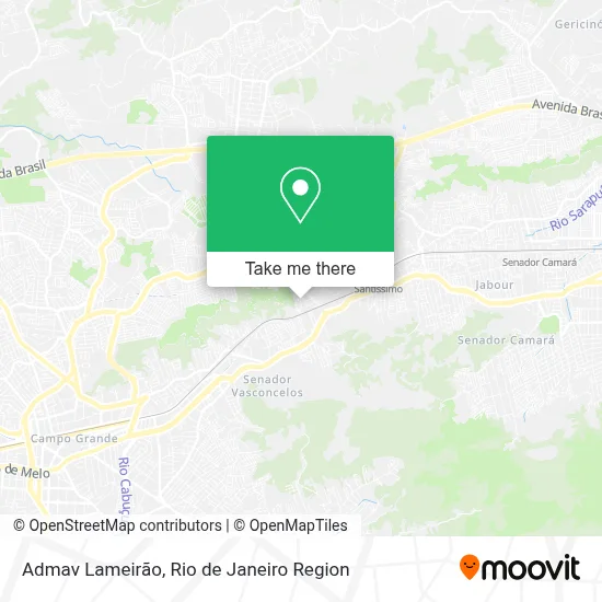 Admav Lameirão map