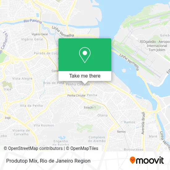 Produtop Mix map