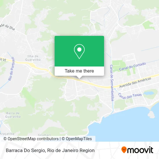Barraca Do Sergio map