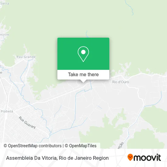 Assembleia Da Vitoria map