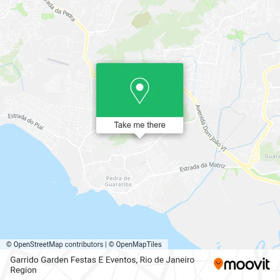 Garrido Garden Festas E Eventos map