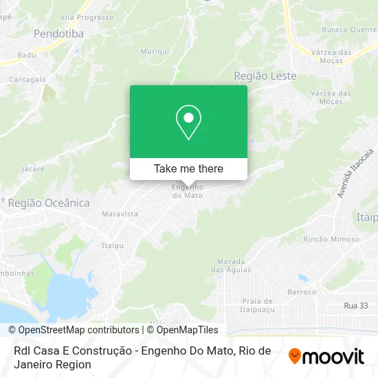 Rdl Casa E Construção - Engenho Do Mato map