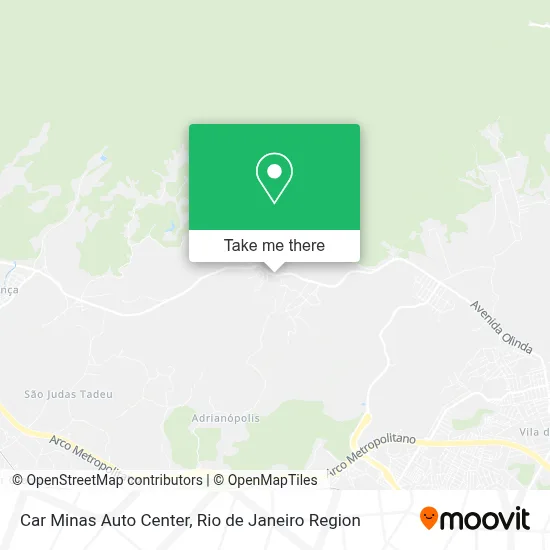 Car Minas Auto Center map
