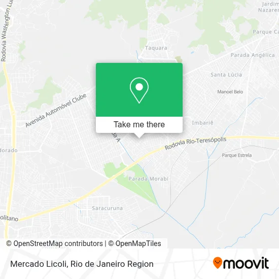 Mercado Licoli map