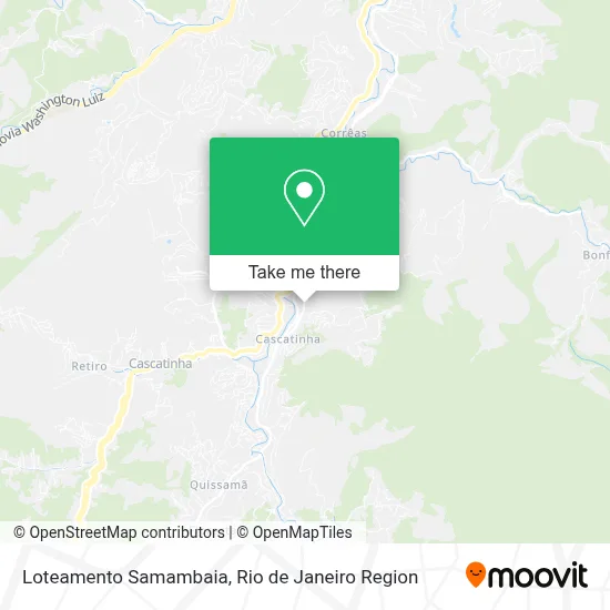Loteamento Samambaia map