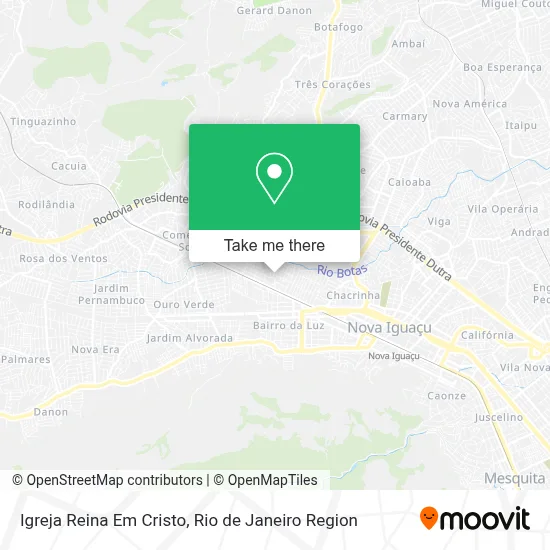 Igreja Reina Em Cristo map