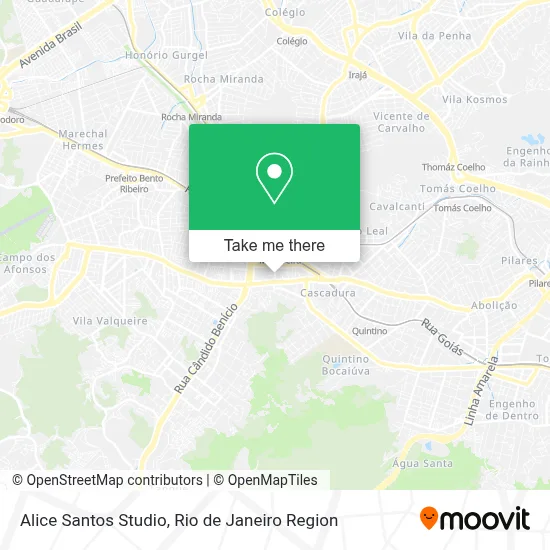 Alice Santos Studio map