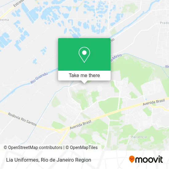 Lia Uniformes map