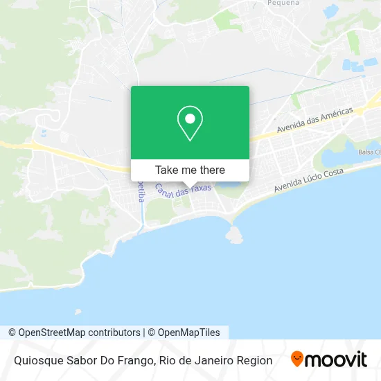 Quiosque Sabor Do Frango map