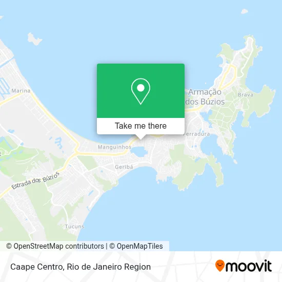 Caape Centro map
