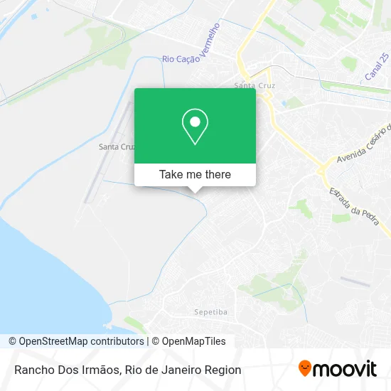 Rancho Dos Irmãos map