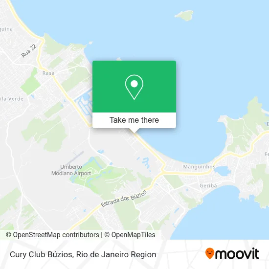 Cury Club Búzios map