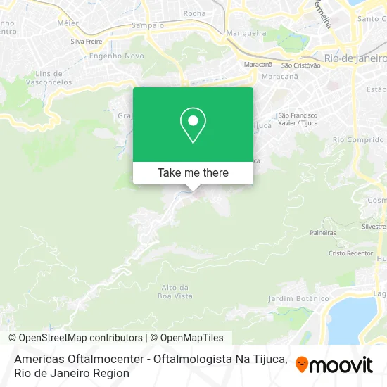 Americas Oftalmocenter - Oftalmologista Na Tijuca map