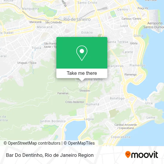 Bar Do Dentinho map