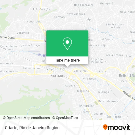 Criarte map