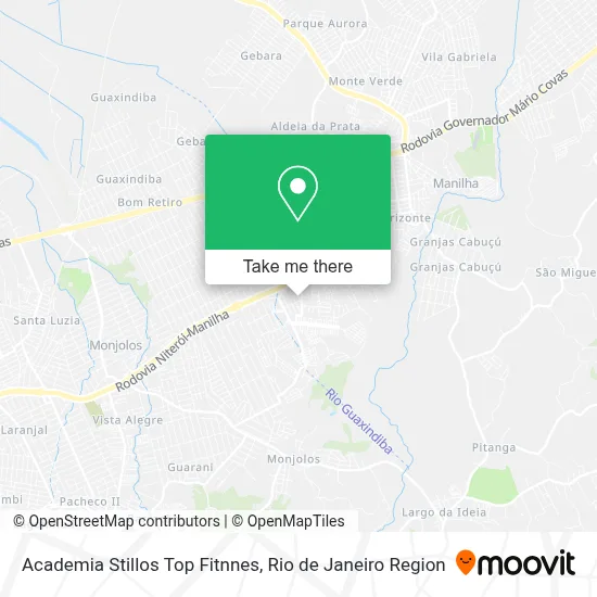 Academia Stillos Top Fitnnes map
