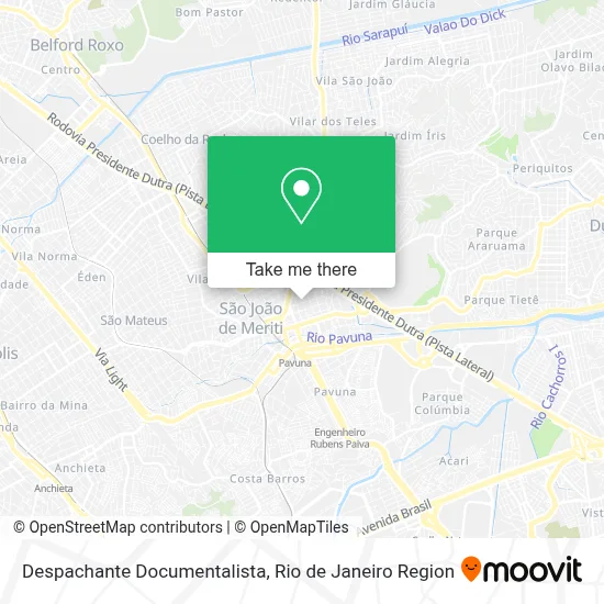 Despachante Documentalista map