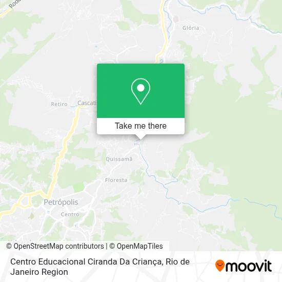 Centro Educacional Ciranda Da Criança map