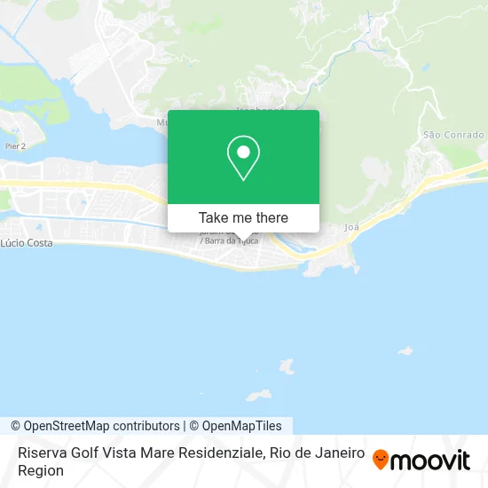 Riserva Golf Vista Mare Residenziale map
