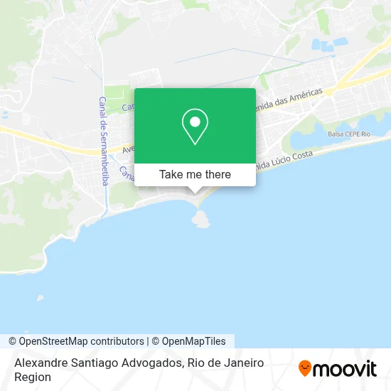 Alexandre Santiago Advogados map