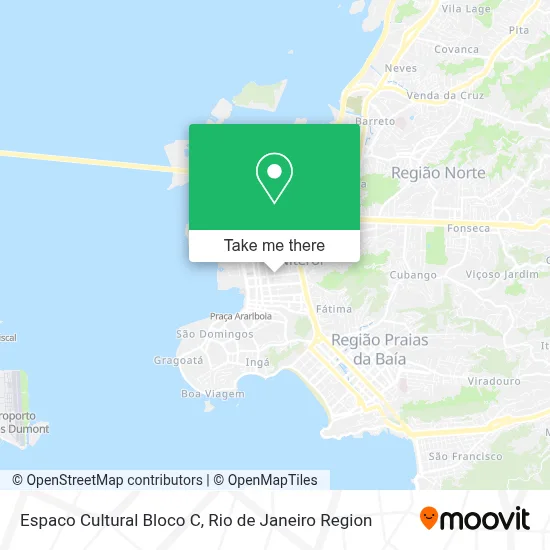 Espaco Cultural Bloco C map