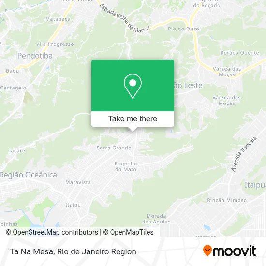 Ta Na Mesa map