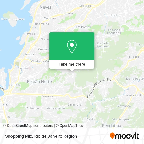 Shopping Mix map