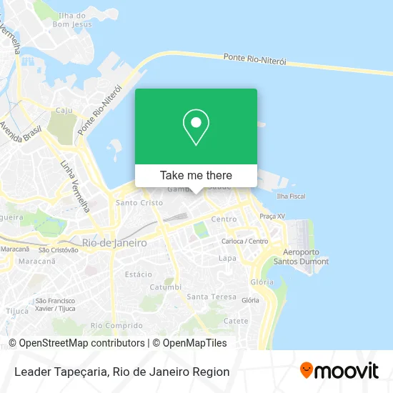 Leader Tapeçaria map