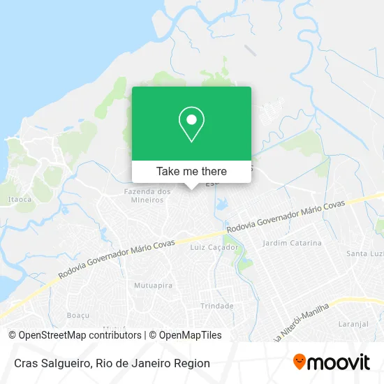 Cras Salgueiro map