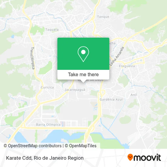Karate Cdd map