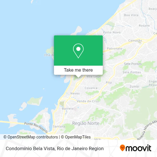 Condomínio Bela Vista map