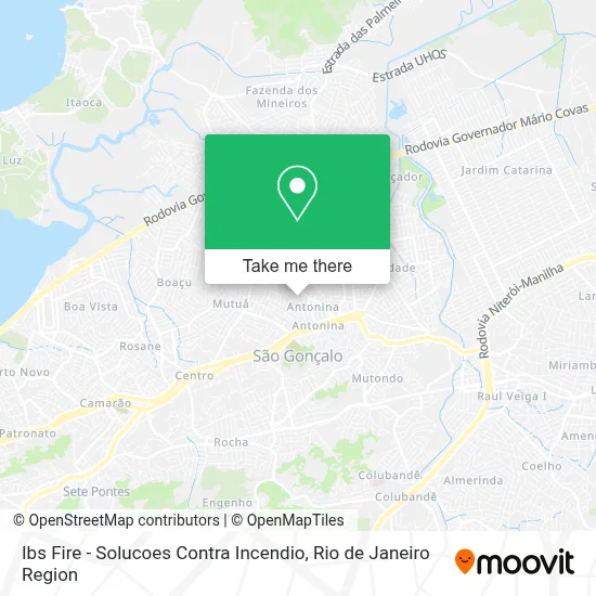 Ibs Fire - Solucoes Contra Incendio map